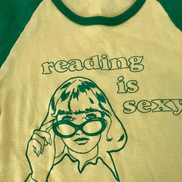 Tops - Reading is Sexy Gilmore Girls baby doll tee